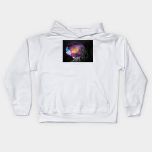 Space Age Railroad Kids Hoodie